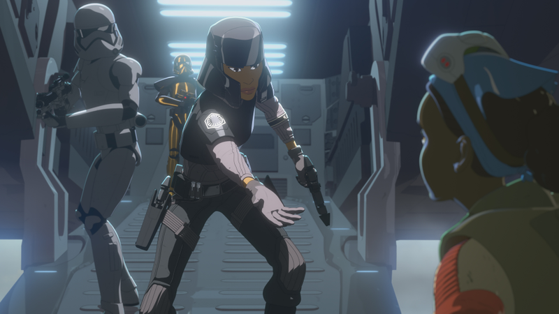 Agent Tierney’s plan worked and Tam is now with the First Order.